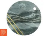 Marmor Messing skærebræt (str. 26 x 26 cm) - 4