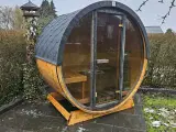Ny størrelse lille terrasse sauna til 3-4 personer - 4