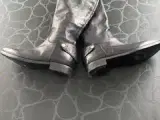 Sorte læderstøvler - 2