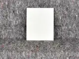 Hylde montana hvid, 33 x 27,5 cm. - farve: 01 white