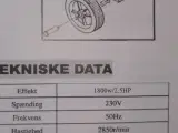 Oliefri 2 cyllinderet kompresser , ny i kasse - 3