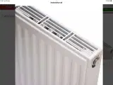 Ny Radiator 1 plade 1 konvektor 