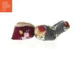 Stofdukke i patchwork stil (str. 17 cm) - 3