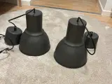 2 x Loftlamper 