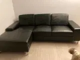 Sofa med chaiselong  