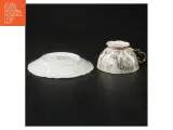 Porcelæns kopper med underkop - 2