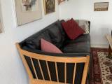 Tremmesofa i egetræ