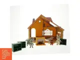 Sylvanian Families hyggeligt hus med figurer og møbler (str. 34x28 cm) - 2