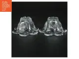Glasblomst skåle (str. H. 5 cm. ø. 9,5 cm) - 2