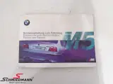Instruktionsbog tysk C23726 BMW E39
