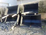 - - - EM Vollum skovl 1,6m, 610L, uden beslag,