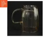 Mundblæst Røgfarvet Glas krus (str. 12 x 14 x 9 cm) - 4