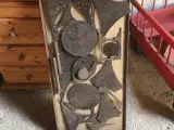 Billede med metalskulptur