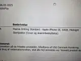 APPLE SE 3 64 GB SORT 100% OK - 3
