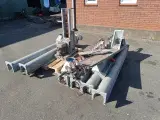 Kongskilde 13 meter DTA 152 U - snegle rende med 5 udløb, 4 med lukkespjæld - 2