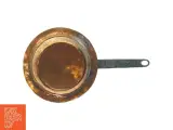 Antik kobber kasserolle gryde (str. 20 x 35 x 10 cm) - 3