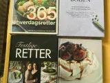 Diverse kogebøger sælges 