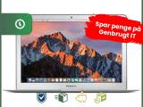 13" Apple MacBook Air - Intel i5 5250U 1,6GHz 128GB SSD 4GB (Early-2015) - Grade B - bærbar computer