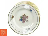 Tallerkner fra Kjøbenhavns Porcellains Maleri (str. 17 cm) - 2