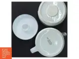Royal Copenhagen porcelæn kaffekande med varmer (str. 20 cm) - 4
