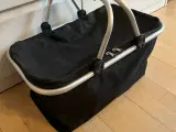 Foldbar shoppingkurv i aluminium
