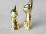 ⭐️- Vintage Messing Katte - Smukt Par  - 3