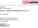 Campingbillet til Copenhell 2024 - 2