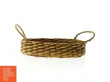 Flettet bakke med håndtag (str. 22 cm) - 2