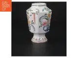 Malet porcelæns vase (str. 13 cm) - 2