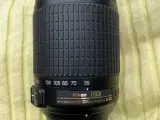 Objektiv til Nikon, 55-200 mm
