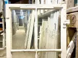 Større 6-ruders vinduesramme m. blæst glas - 4