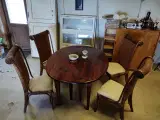 Palisander spisebord m/4 stole 