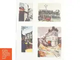 12 litografier af René Nielsen - The Whiteable Suite (40x50cm) - 4