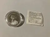 200 Kroner Dronning Margrethes 50 års fødselsdag sølvmønt - 2