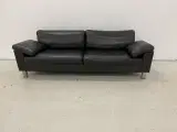 Mogens Hansen MH995 3 Pers.Sofa i sort prestige. - 5