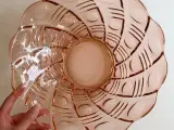 Rosa glasskål - 2