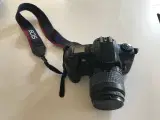 Canon EOS RebelG spejlrefleks kamera incl. zoom