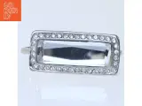 Dobbeltfinger-ring med krystaller (str. 58 og 59 mm) - 2