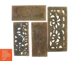 Træpladr med udskæringer (str. 40 x 18 cm 53 x 22 cm) - 3