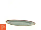 Stort ovalt fad fra Aluminia (str. 50 x 36 cm) - 3