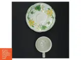 Kaffekopper med underkopper, blomstermotiv fra Villeroy & Boch (str. Ø. 13,5 cm. h. 6 cm. 7 cm) - 4