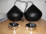 2 sorte keramik lamper