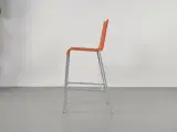 Vitra .03 barstol i orange på grå stel - 5