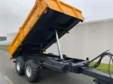 Tinaz 10 tons dumpervogn med slidsker - 4