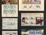 Grønland - 6 forskellige postfriske miniblokke 