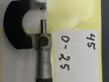 Micrometer skruer udvendig DIV - 5