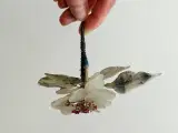 Bred grøn blomst - 3