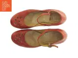 UBRUGTE Røde Wonders Læder Mary Jane Pumps Højhælede sko (str. 40) - 4