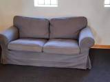 Sofa med puf