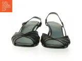 Sorte sandaler fra Billi Bi (str. 38,5 ) - 4